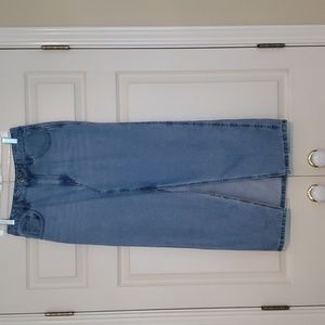 Hunter & Brown denim maxi skirt